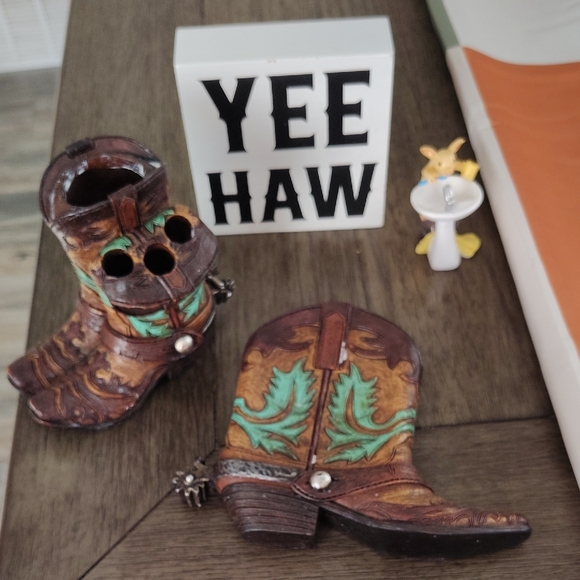 Other - LOT Western Country Cowboy bathroom Set Accessories